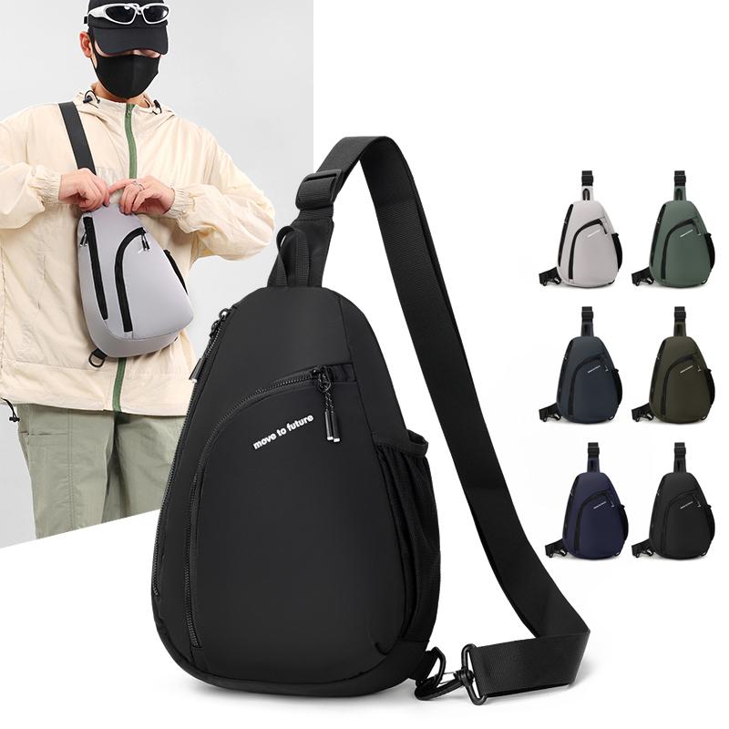 Náprsní taška Multifunkční Pánská taška přes tělo na mobilní telefon Lehká taška přes rameno