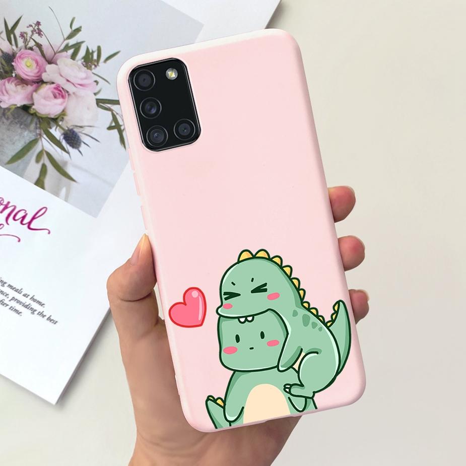 For Samsung Galaxy A51 A71 Case A515F A715F Cute Fashion Cartoon Painted Phone Case For Samsung A51 A 31 41 71 Soft Cover Bumper