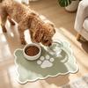 Pet Feeding Mat Absorbent Pet Placemat for Cats Dogs Non-Slip Dog Water Dispenser Mat Quick-dry Cat Feeding Mat Pet Supplies
