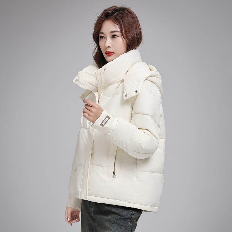 

Ветрозащитная легкая толстая пушистая теплая холодная свободная короткая секция из высококачественной ткани повседневная спортивная куртка хлопковая куртка пальто M