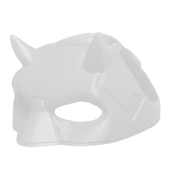 Cat Bat Mask Half Face Superhero Pet Mask Bat Hero Mask Cosplay Apparel for Halloween Costume Parties Dress-up Photography Prop