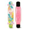 46IN Big Longboard Skateboard Boys Girls Beginners Adults Four-Wheel Street-Style Professional Double Rocker Maple Wood Dyed