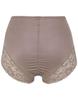 Wacoal Panties with Tummy Organic Cotton Blend of BR Women's Bi-Panties, Deep-Fit Control, (Pack 1), PPG185,