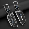 Zinc Alloy Leather For BMW X1 X3 X4 X5 F15 X6 F16 G30 7 Series G11 F48 F39 520 525 F30 118i 218i 320i Car Key Case Cover Keyless