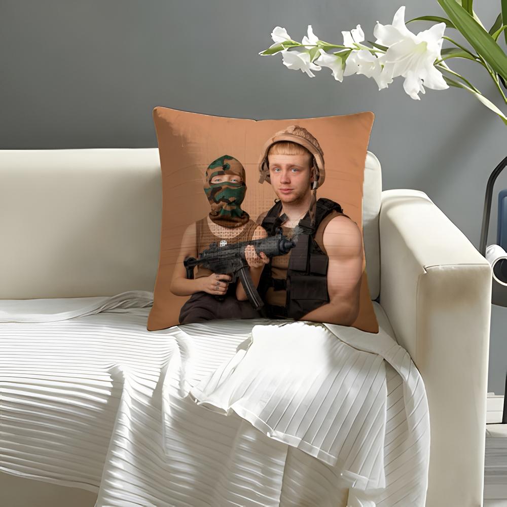 Singer Joost KkleinES Pillow Case Natural Linen Organic Fabric DoubleSided Printing Sofa Home Decor Cushion Cover
