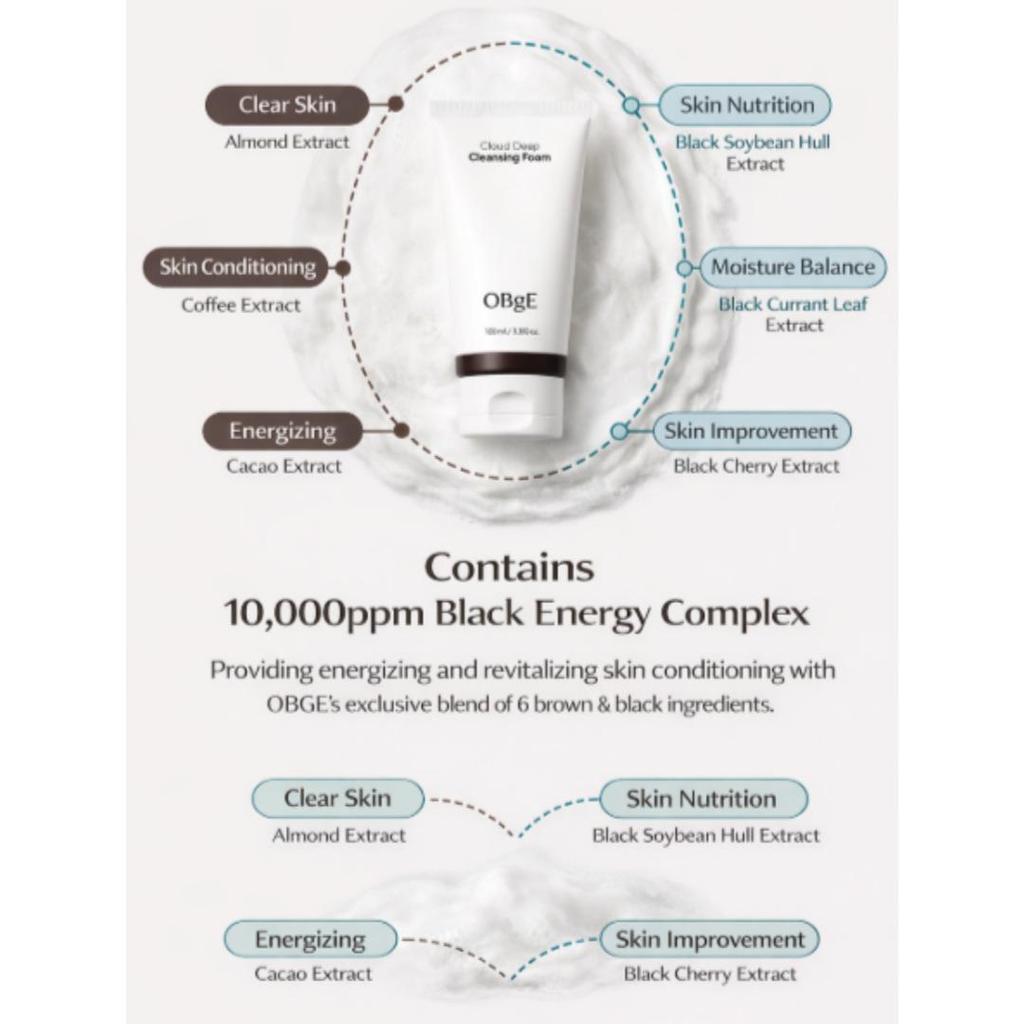 [OBgE] Cloud Deep Cleansing Foam 150ml