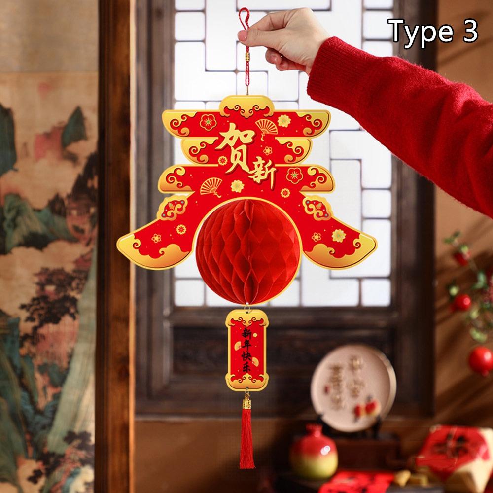 

Tassel 2026 Lantern Ornament Hanging New Home Decorations Gifts Honeycomb Lantern 3