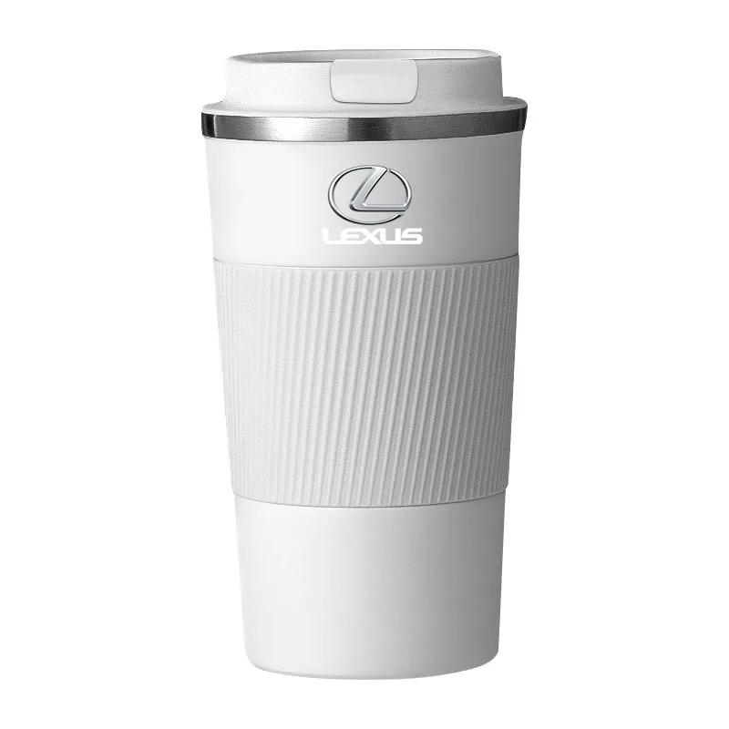 Car Vacuum Flasks Coffee Cup Travel Portable Insulated Bottles For Lexus GX460 CT200H ES Fsport GS GX IS LS LX NX RX UX CT