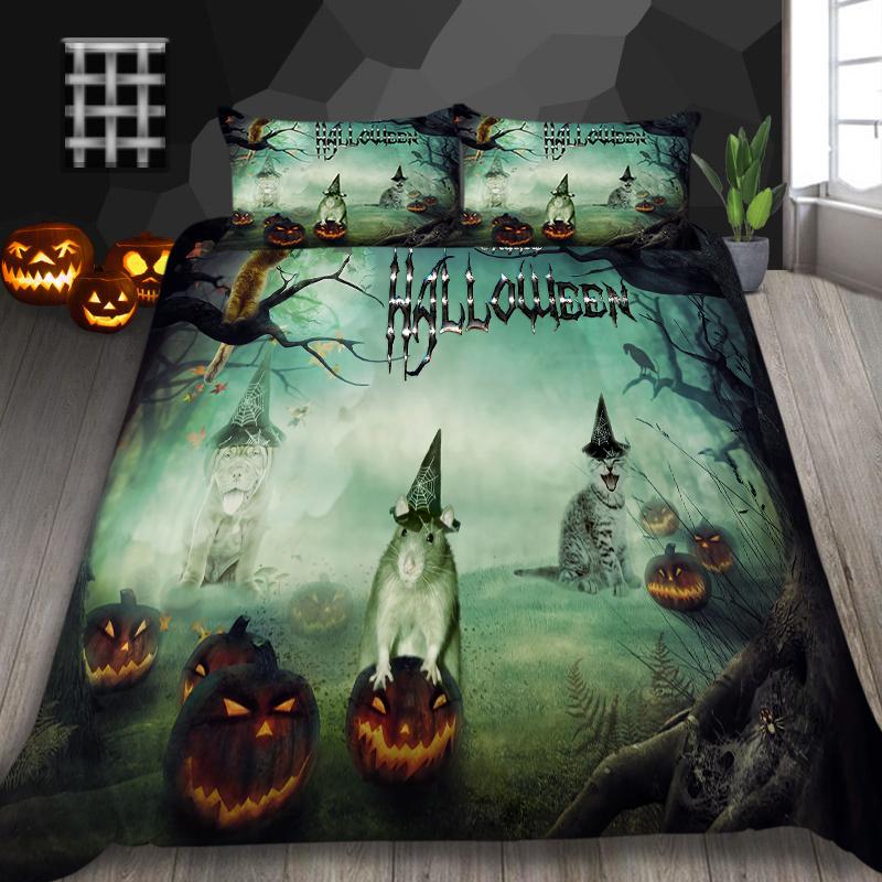 Beding Set Halloween Home Textiles Unique Design Quilt Cover Teen Children King Size Bedding Soft Duvet Cover