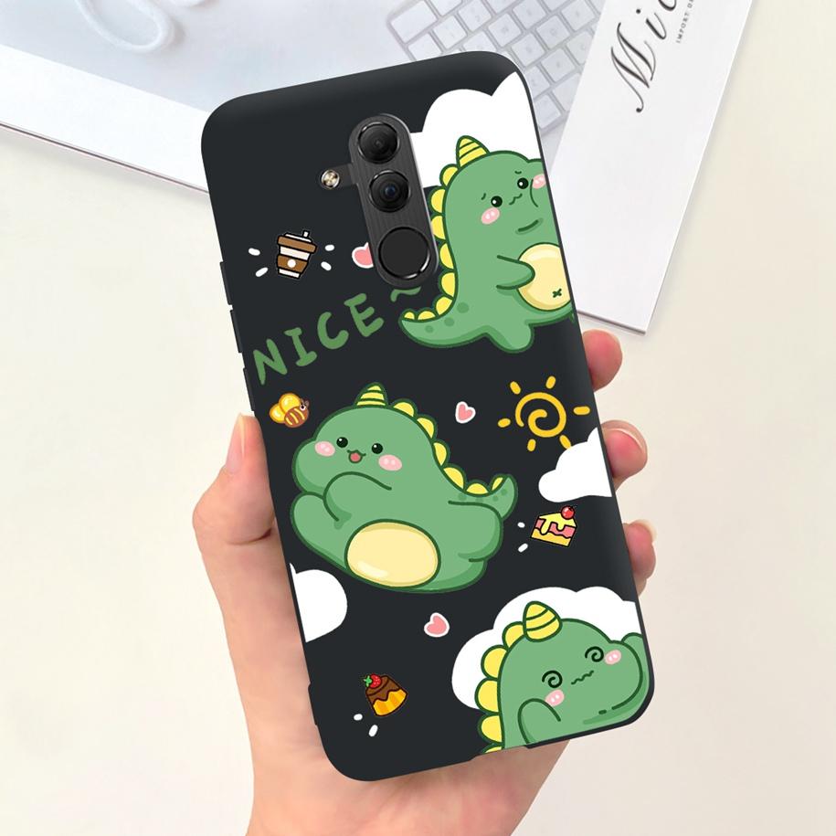 For Huawei Mate 20 Lite Case SNE-LX1 SNE-LX2 SNE-LX3 Protect Cover Popular Flower Soft Silicone Funda For Mate20 Lite Phone Case