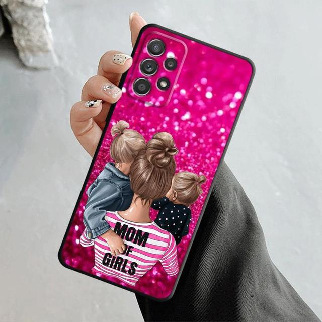 Cover For Samsung Galaxy A12 A34 A54 A73 A53 A71 A51 A31 A33 A22 A21s A13 A32 A72 A52 A23 Women Super Mom Baby Princess Queen