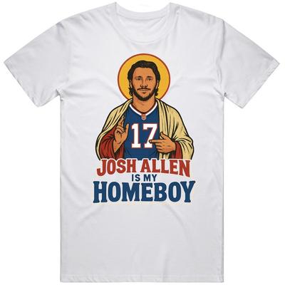 Cool Josh Allen Is My Homeboy Great Gift Idea T Shirt