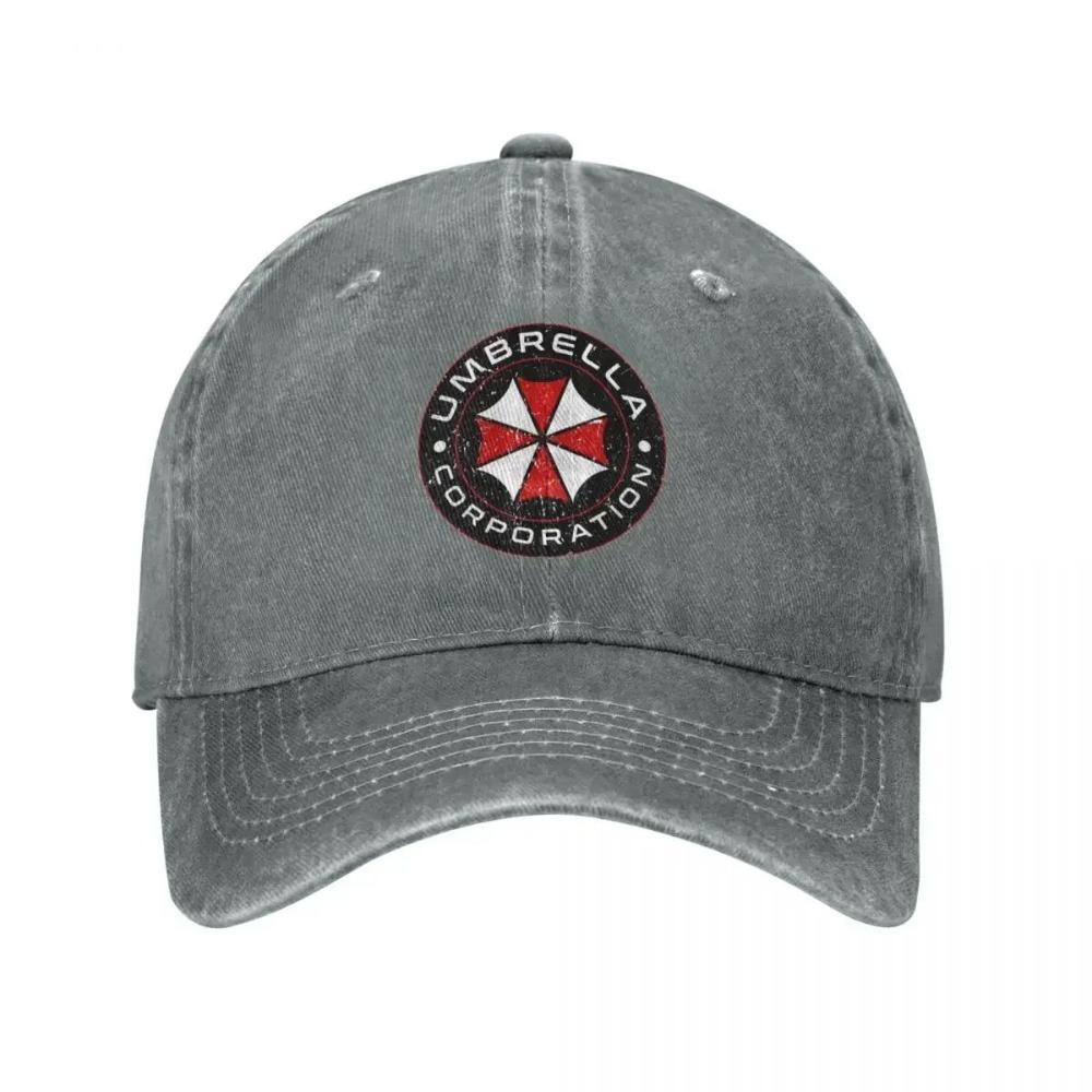 Game Umbrellas Corporations Logo Baseball Cap Residents Evils Unisex Teens Hip Hop Dad Hats Casual Tennis Skate Cap
