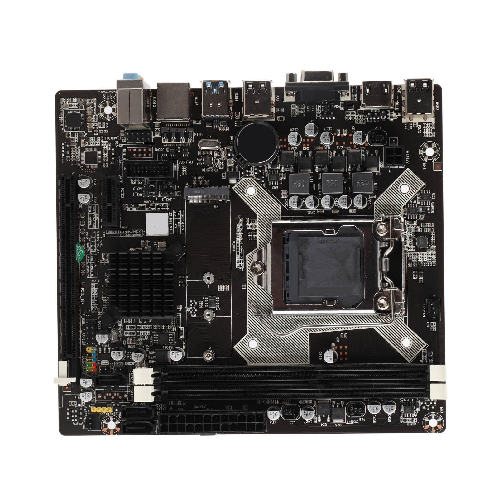 

Computer Motherboard M ATX Fast Reading Dual Channel DDR3 Memory LGA1150CPU Series Desktop