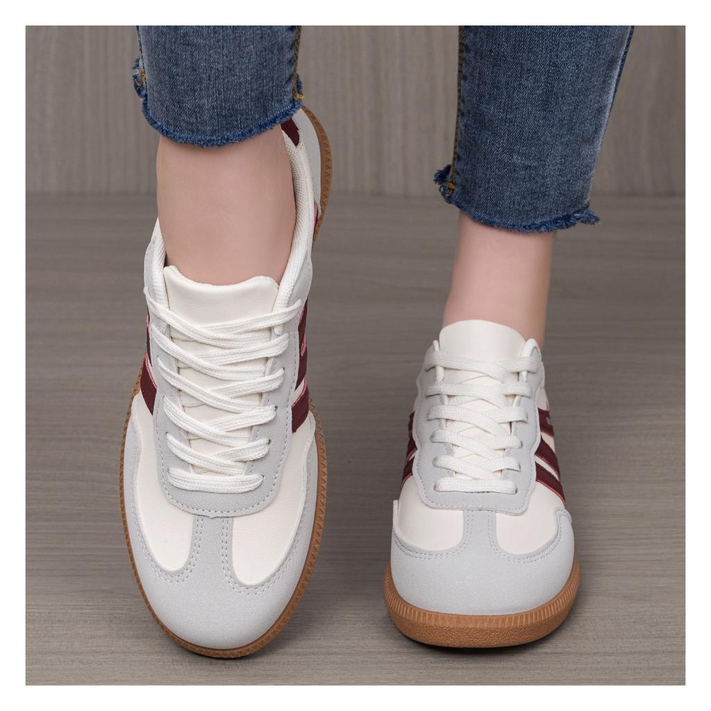 Women's Spring German Trainers, Casual Lightweight Soft Sole Sneakers, Fashion Comfort Women Shoes