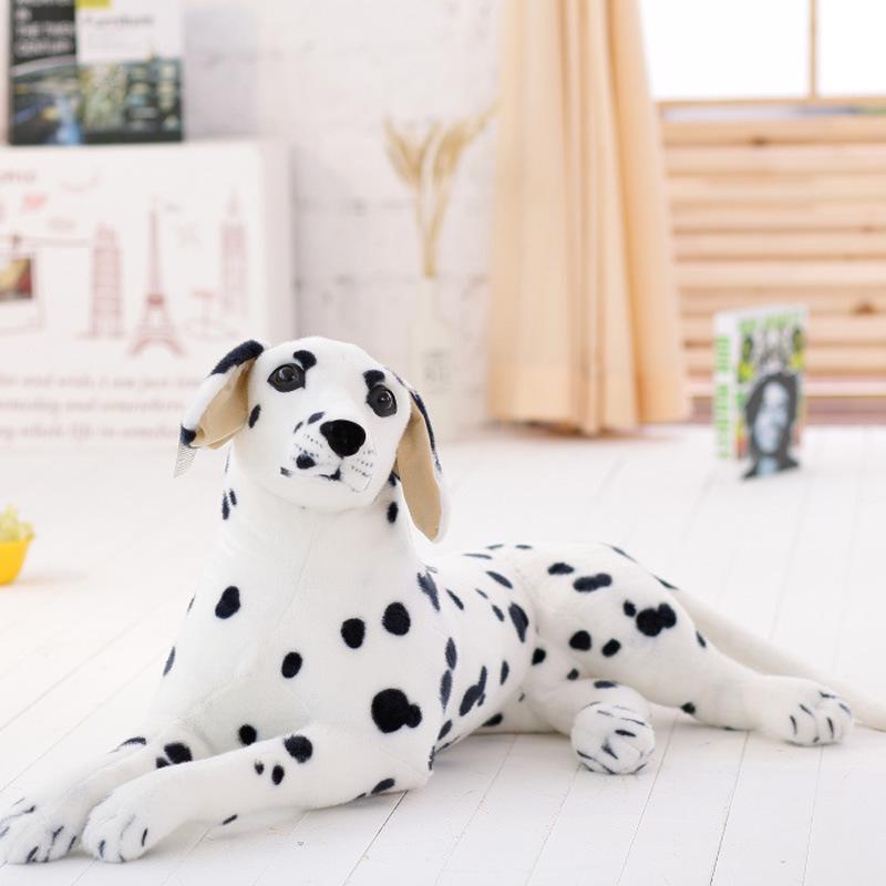 3D Spotted Dog Plush Pillow Toy - Creative Cushion Doll Birthday Gift for Girls