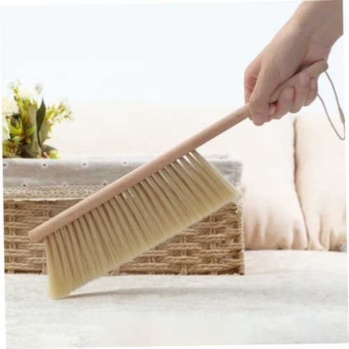 Anneome 2-Piece Cleaning Brush, Carpet Broom, Hand Dusting Brush for Bed Cleaning, Carpet Cleaner Brush, Hand Brush, Sofa Duster, Bed