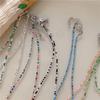 New Bohemia Handmade Rainbow Seed Beads Simple Strand Choker Necklace Women Collar Charm Colorful Femme Chains boho Jewelry Gift