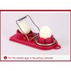 Egg Slicer For Hard Boiled Eggs, Multipurpose Boiled Egg Slicers Cutter, Stainless Steel Wire With 2 Slicing Styles