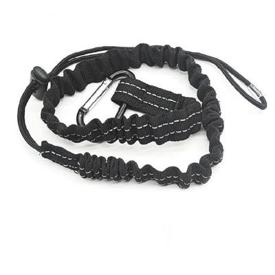 Safety Lanyard with Locking Carabiner Anti Slip Tool Tether Suitable for Construction Worker and Camping Equipment
