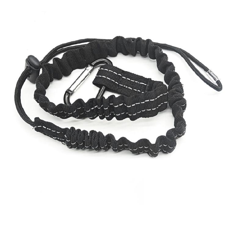 

Safety Lanyard with Locking Carabiner Anti Slip Tool Tether Suitable for Construction Worker and Camping Equipment 1