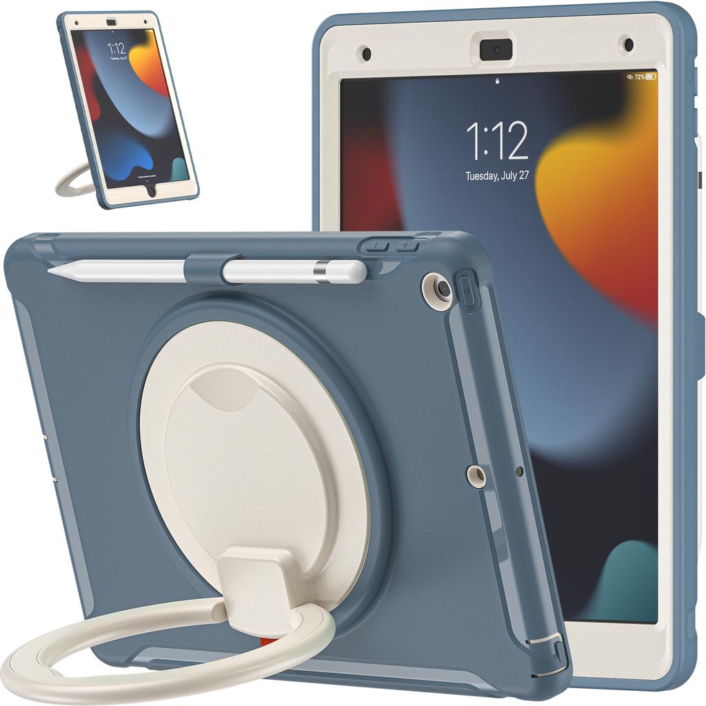 Case for IPad A16 2025 11th 10.9 2022 10th 10.2 7th 8th 9th Gen Air 3 2 1 Pro 10.5 9.7 2017 2018 Rotating Armor Cover Shockproof