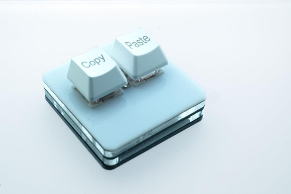 XYZA Tiny Keyboard Copy Paste Keyboard 2key White