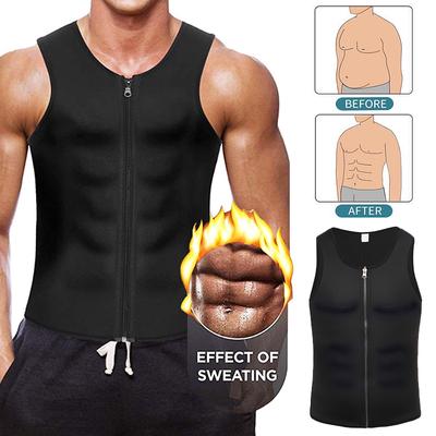 sauna vest before and after