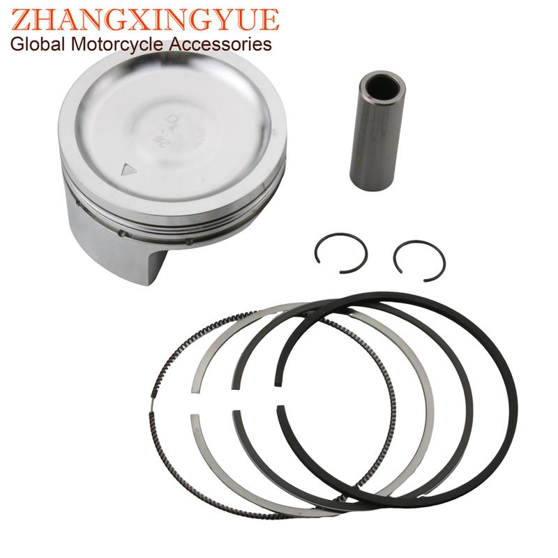 72mm Beverly250 Piston Kit For Piaggio Beverly 250 Carnaby MP3 X Evo X7 X9 250cc 4V 4T
