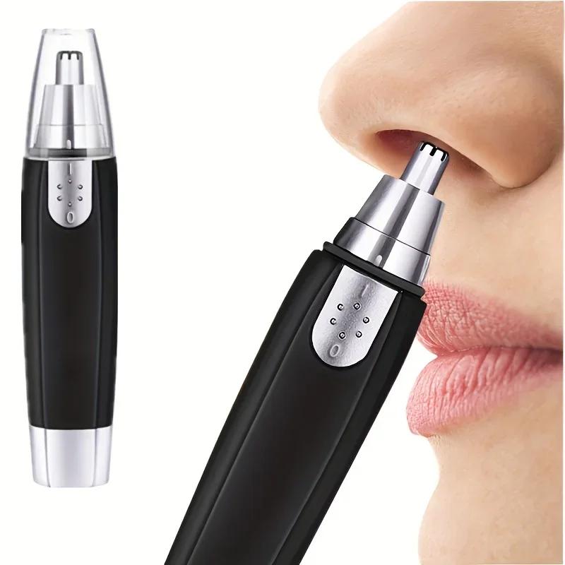1PC Waterproof Nose & Ear Hair Trimmer – Multifunctional Beard Trimmer, Ideal Shaving Gift for Men
