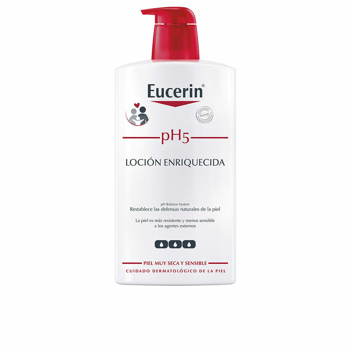 

Lotion corporelle Eucerin pH5 1 L