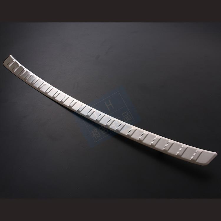 Stainless Steel Rear Guard Plate Trim for 16 Qashqai Models
