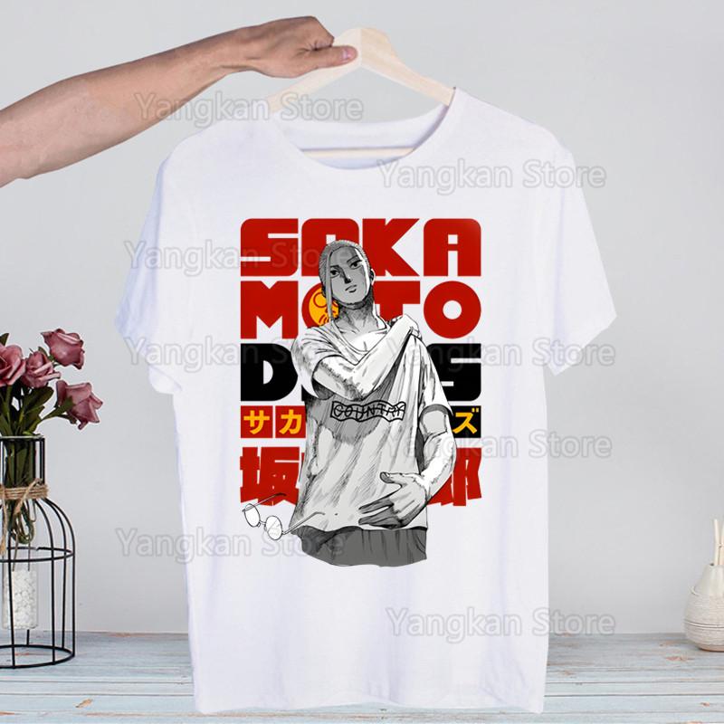 Sakamoto Days T Shirt Men Shirts Quality Summer Top Tshirts Short Sleeves Tees T-Shirt
