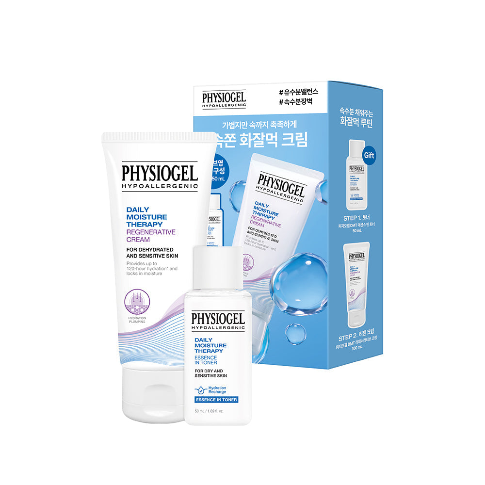 PHYSIOGEL DMT Regenerative Cream 100ml + Toner 50ml (+50ml)