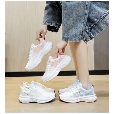 Dámské Bílé Boty,Tlusté spodní Lehké Běžecké Boty,Módní Tide Prodyšné Tenisky Dámské Boty