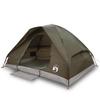 Vidaxl Tourist Tent, 2-Person, Dome, Brown, Waterproof