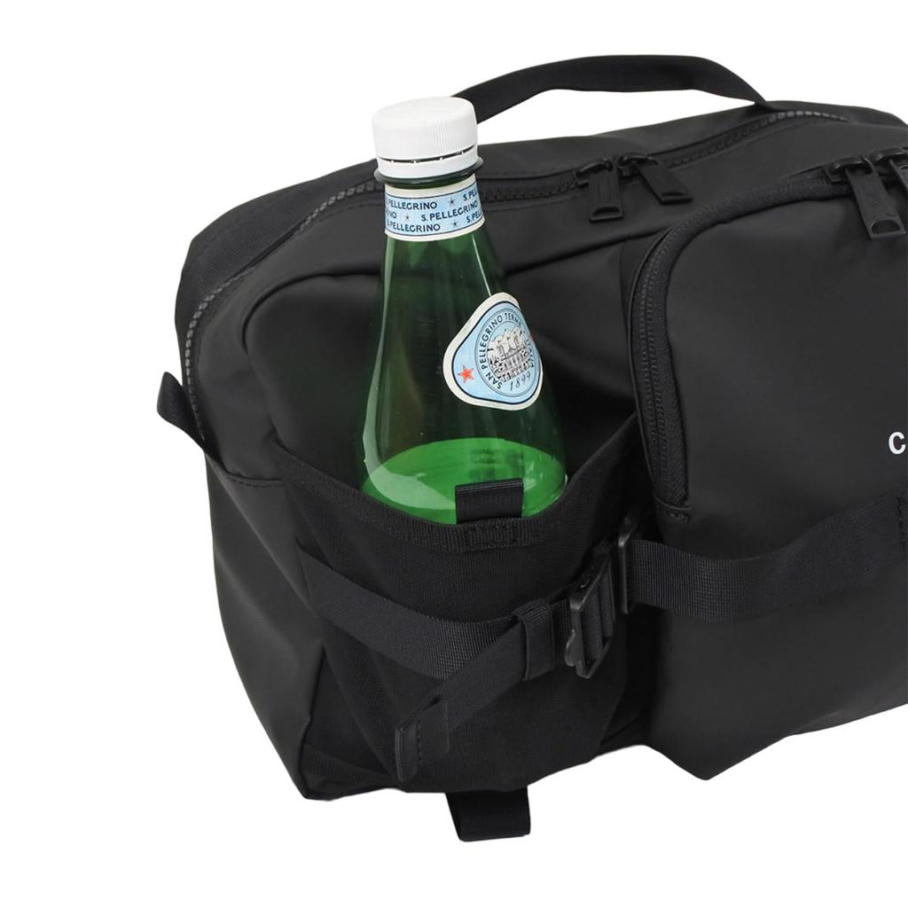 CIE BOTTLE SHOULDER BAG Tablet Made in and GRID-3 (L) BLACK, Storage, Lightweight, Waterproof, Japan, Cordura, Men's Women's