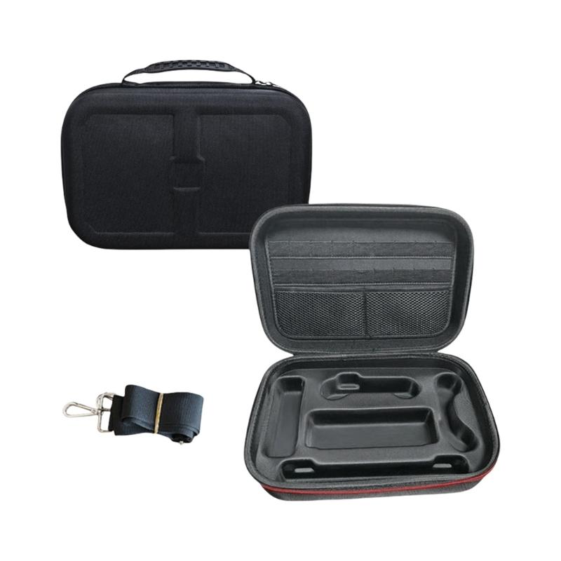 

Travel Storage Organizers 18 Cartridge Pockets Small Handle Accessory Compartments Easy to Carry Case for Consoles Game