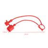 *TS 1/5Pairs 1/2 ISO-A Hydraulic Quick Coupler Male Dust Cap And Female Plug Cover Fits Hydraulic Quick Disconnects Coupler