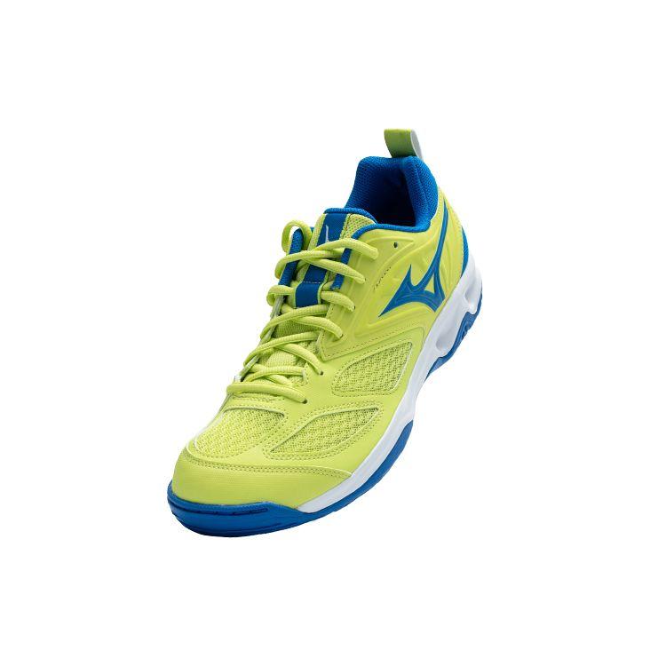 Mizuno Dynablitz Shock Absorbing Durable Low Top Training Shoes Unisex Sneaker Green Blue White V1GA212161