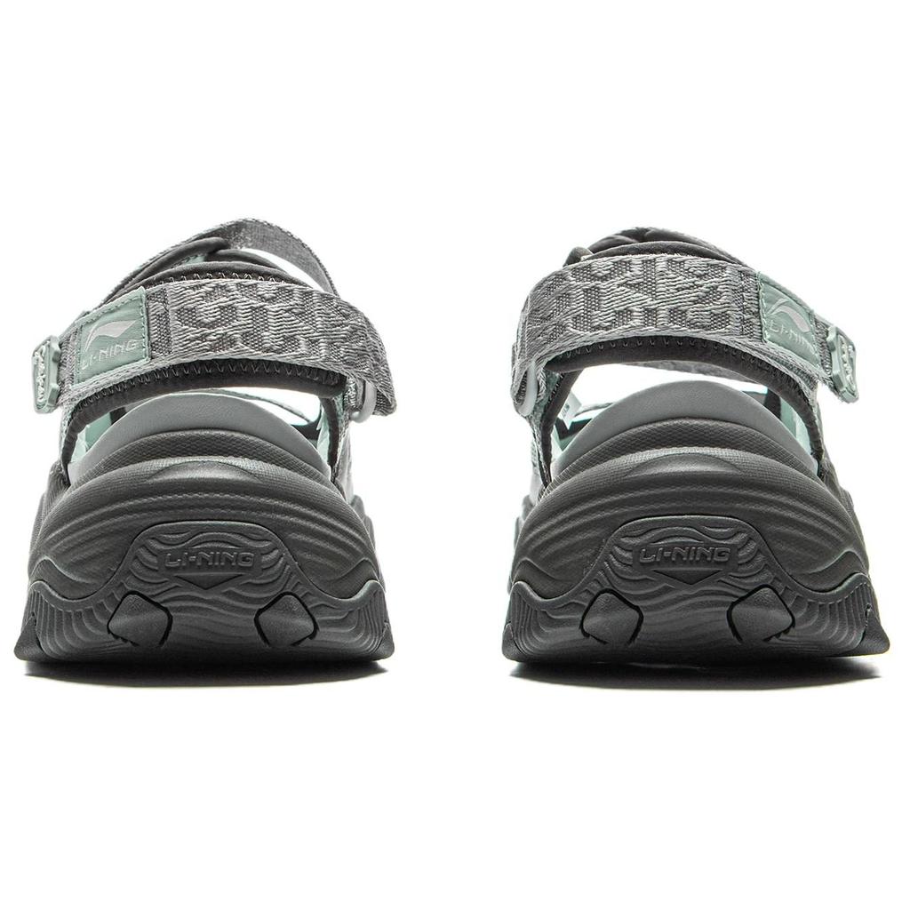 Li Ning Cat Paw SANDAL Slip Resistant Breathable Grip Abrasion Resistant River Trekking Shoes Women's Gray AGUV004-2