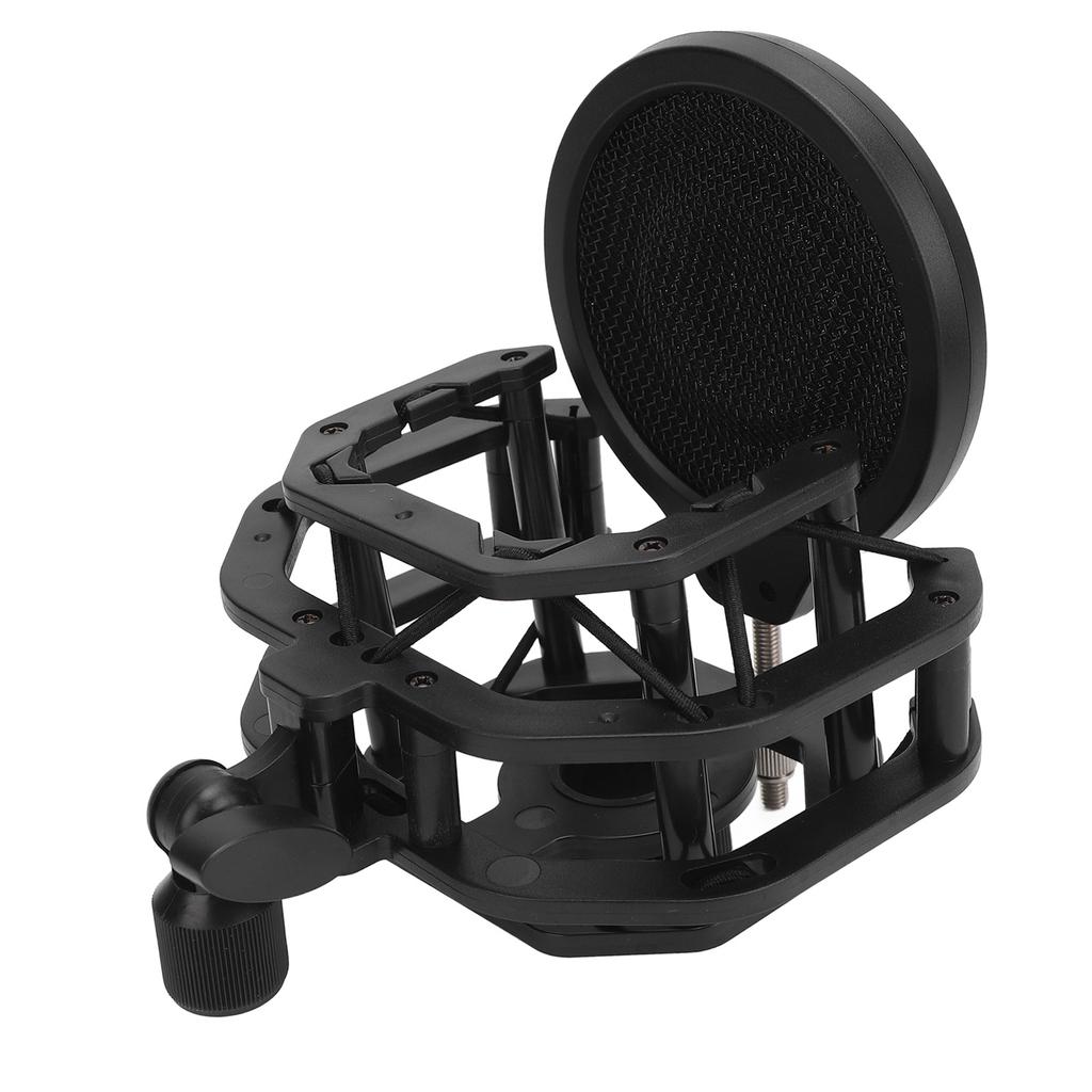 Microphone Shock Mount Filter Adjustable Professional Recording Mic Holder Clip Pack for Neumann U87 Dia 24MM