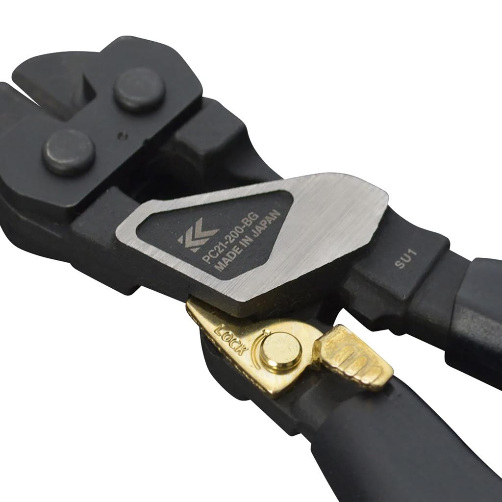 Fujiya Forjat Handy Negru și Clipper Lungime Totală, Auriu, 215mm, PC21-200-BG