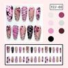 Pack of 30 Artificial Nail In Multiple Sizes Including Ballet Floral Patterns for Easy DIY Nail Enhancement