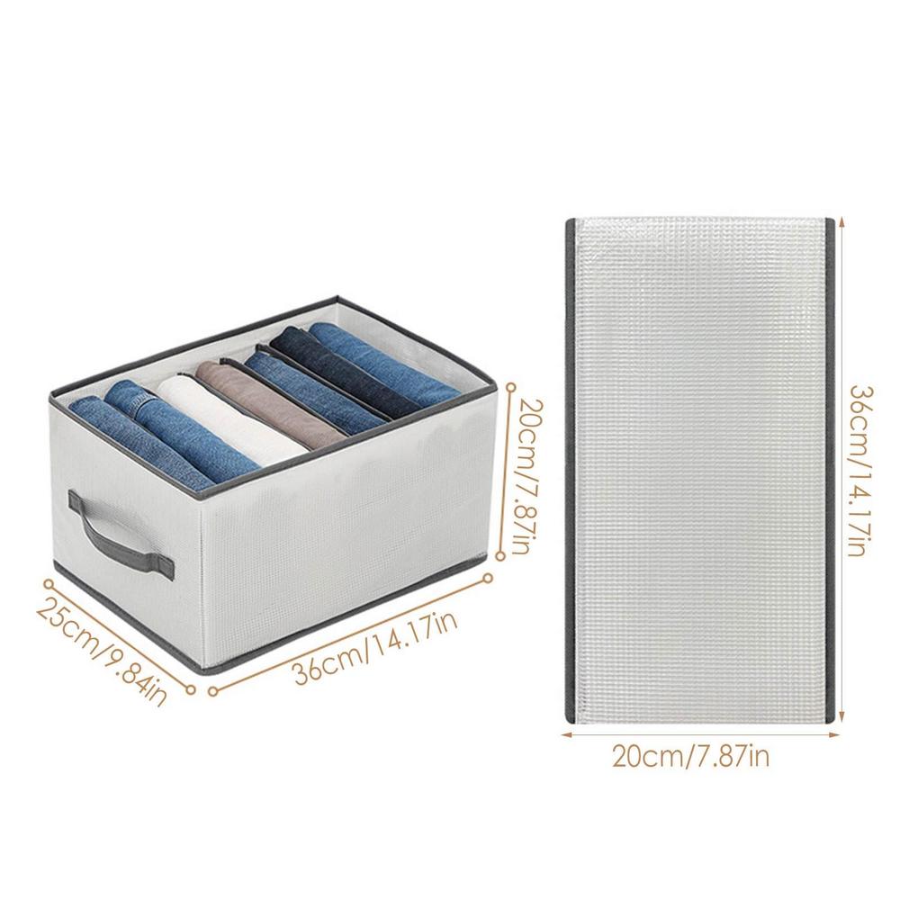Clothes Storage Box Wardrobe Layered Organizer Box Household Containers Divider Home Storage Basket For Clothes Underwear