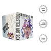 Custom Cover 500+ Capacity A4 Yu-Gi-Oh! Binder Premium PU Leather 9-Pocket Zippered Album TCG Organizer with Refillable Pages