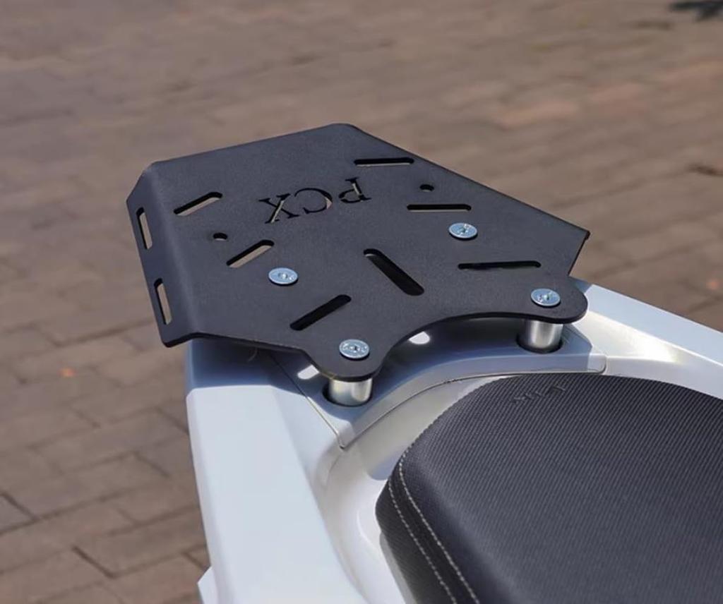 Xinaishan Rear Carrier for PCX125 150 160 Capacity Motorcycle Rear Luggage Carrier Rear Top Case Mounting (Load 10kg) - Rack, Rack, Box, Base.