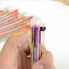 Mehrfarbiger 8-in-1-Farbkugelschreiber Kugelschreiber für Kinder, Schul- und Bürobedarf
