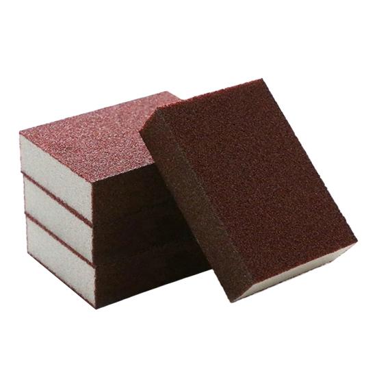 3/4/5Pcs Emery Cleaning Sponge Nano Carborundum Wipe Sponge Brush Rust Eraser Pots Pans Sink Grill Cleaning Scrubber Scouring Pad