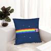 Printed Nyan-Cats Rainbow Funny Game Pillowcase Polyester Cushion Cover Gift Internet Meme Pillow Case Cover Home Drop Shipping